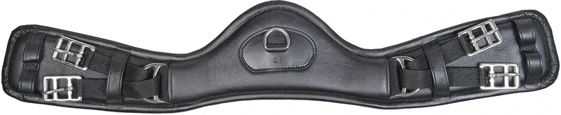 Dressage Anatomic Elastic Leather Saddle Girth