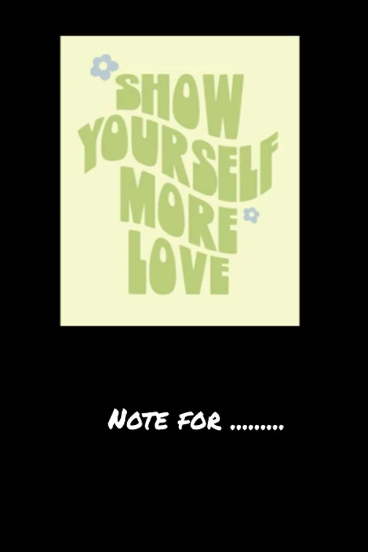 gerhhjoo-show yourself more love - 120 pages College Ruled Notebook Lined School Journal for girl boy teen