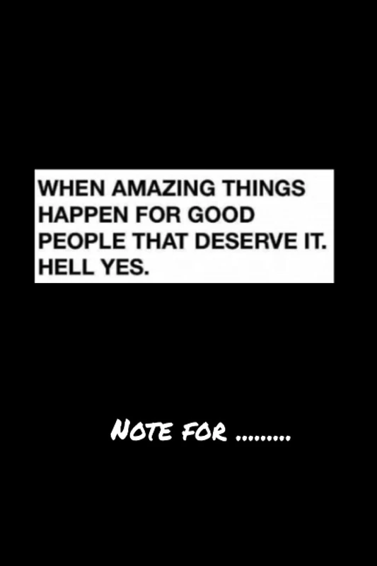 yrtyrthhh-when amazing things happen for good - 120 pages College Ruled Notebook Lined School Journal for girl boy teen