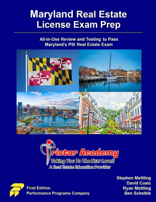 Maryland Real Estate License Exam Prep - Tristar Academy