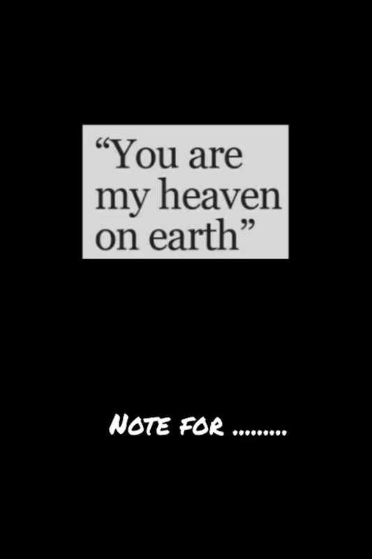 grtre-you are my heaven on earth - 120 pages College Ruled Notebook Lined School Journal for girl boy teen