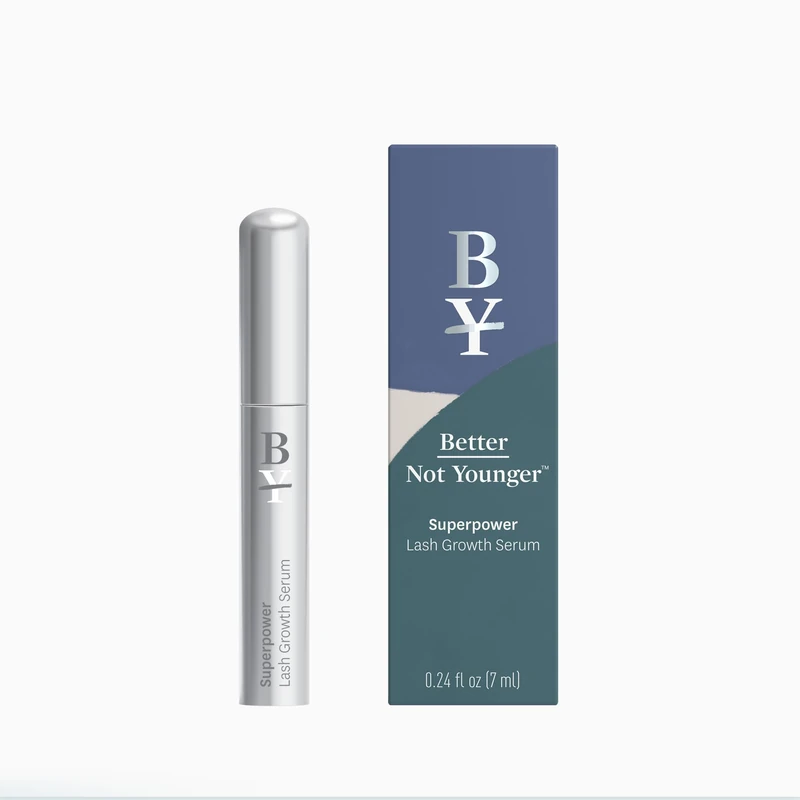Better Not Younger Superpower Lash Serum For Unisex 0.24 oz Serum