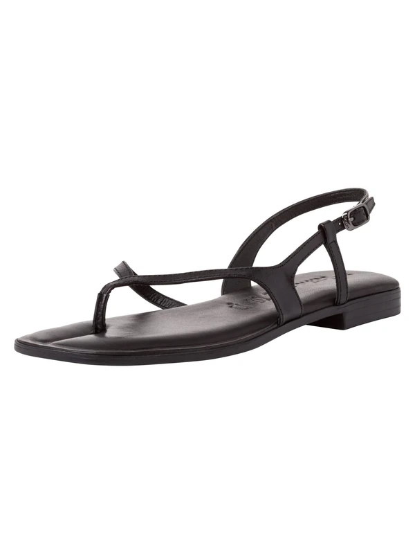 Tamaris Women's Damen 1-1-28103-28 Flat Sandal, Black, 6.5 UK