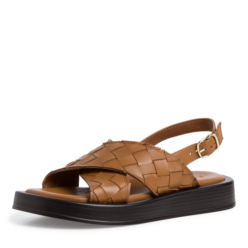 Tamaris Women's Damen 1-1-28282-38 Wedge Sandal, Cuoio, 6.5 UK