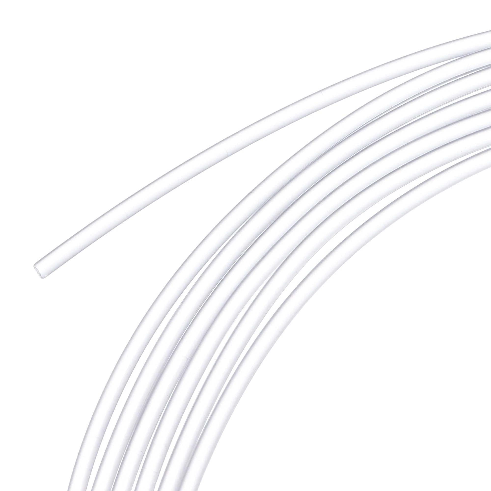 sourcing map PMMA Side Glow Fiber Optic Cable 2mm 1M for LED Light Guide in Home, Hotel