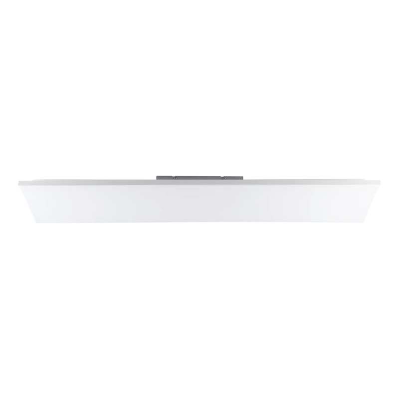 Eglo Flush Ceiling Light Turcona-B, LED Panel Made of Metal with a White Illuminated Surface, Kitchen, Hallway and Living Room lamp, Warm White, 46.7 inches