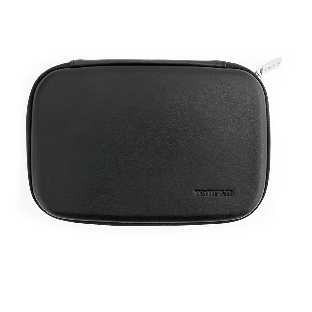 TomTom Sat Nav Premium Leather Carry Case for 7' inch Sat Navs (e.g. GO Navigator, GO Camper Max 2, Expert Plus)