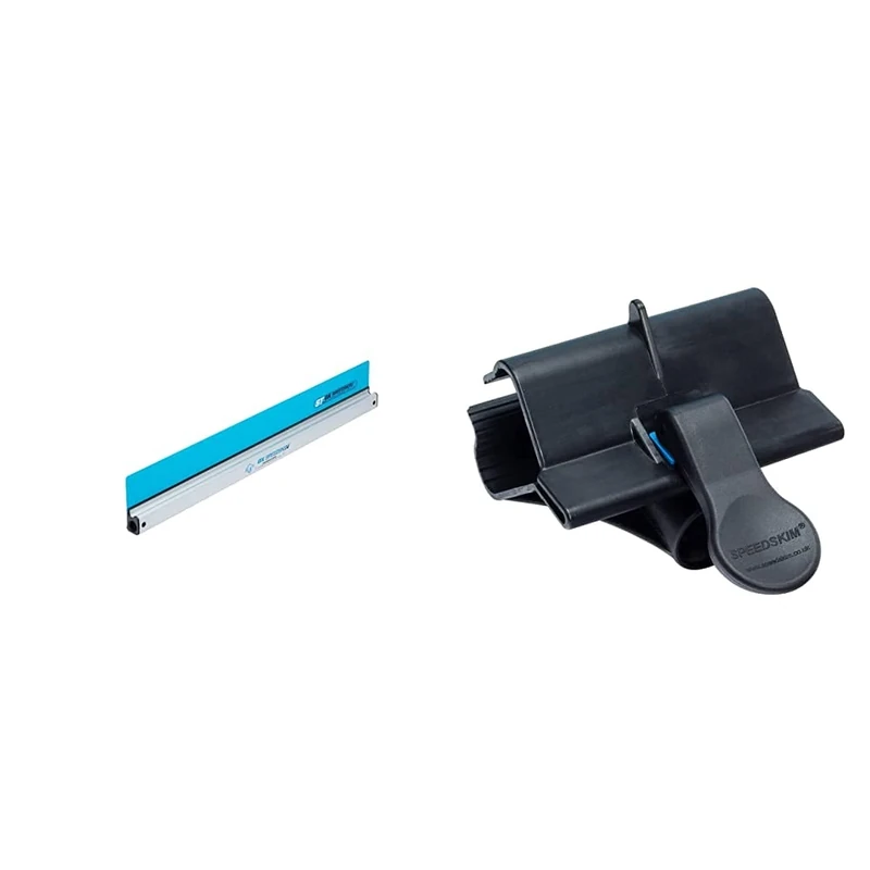 OX Speedskim Semi Flexible Plastering Rule - ST 900mm & OX Speedskim Universal Pole Attachment