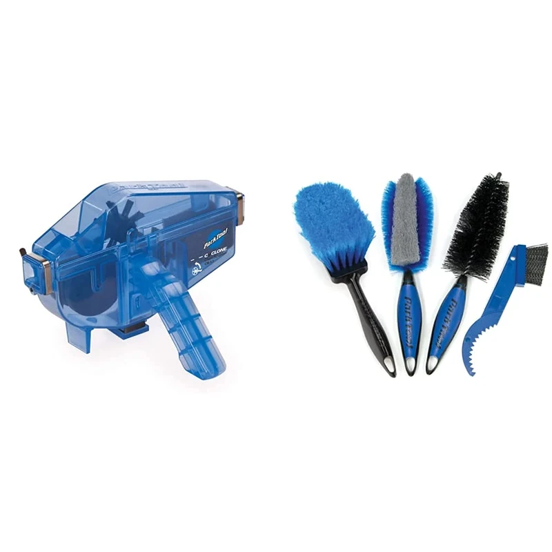 CM-5.3 - Cyclone Chain Scrubber & BCB-4.2 Bike Cleaning Brush Set Tool