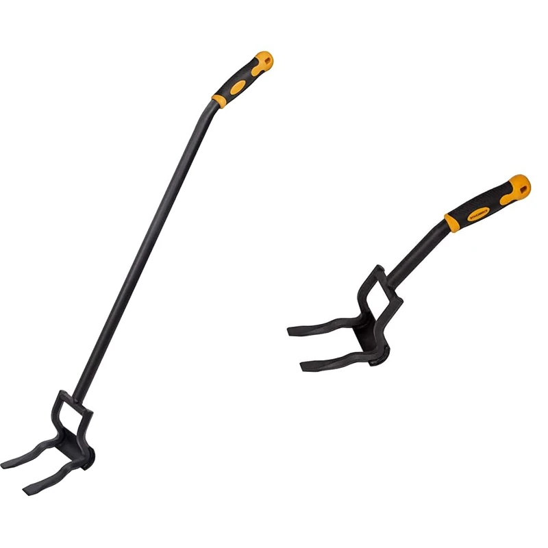 Roughneck ROU64640 Easy Use Demolition and Lifting Bar Useful for Wooden Pallets & ROU64642 Angled Roofing Demolition & Lifting Bar