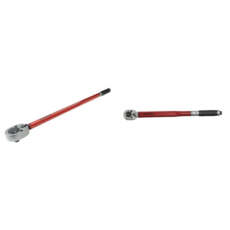 Teng 3892ag-E3 Torque Wrench 20-110nm 3/8 Square Drive & 3892ag-E1 Torque Wrench Angular Gauge 5-25nm 3/8in Square Drive