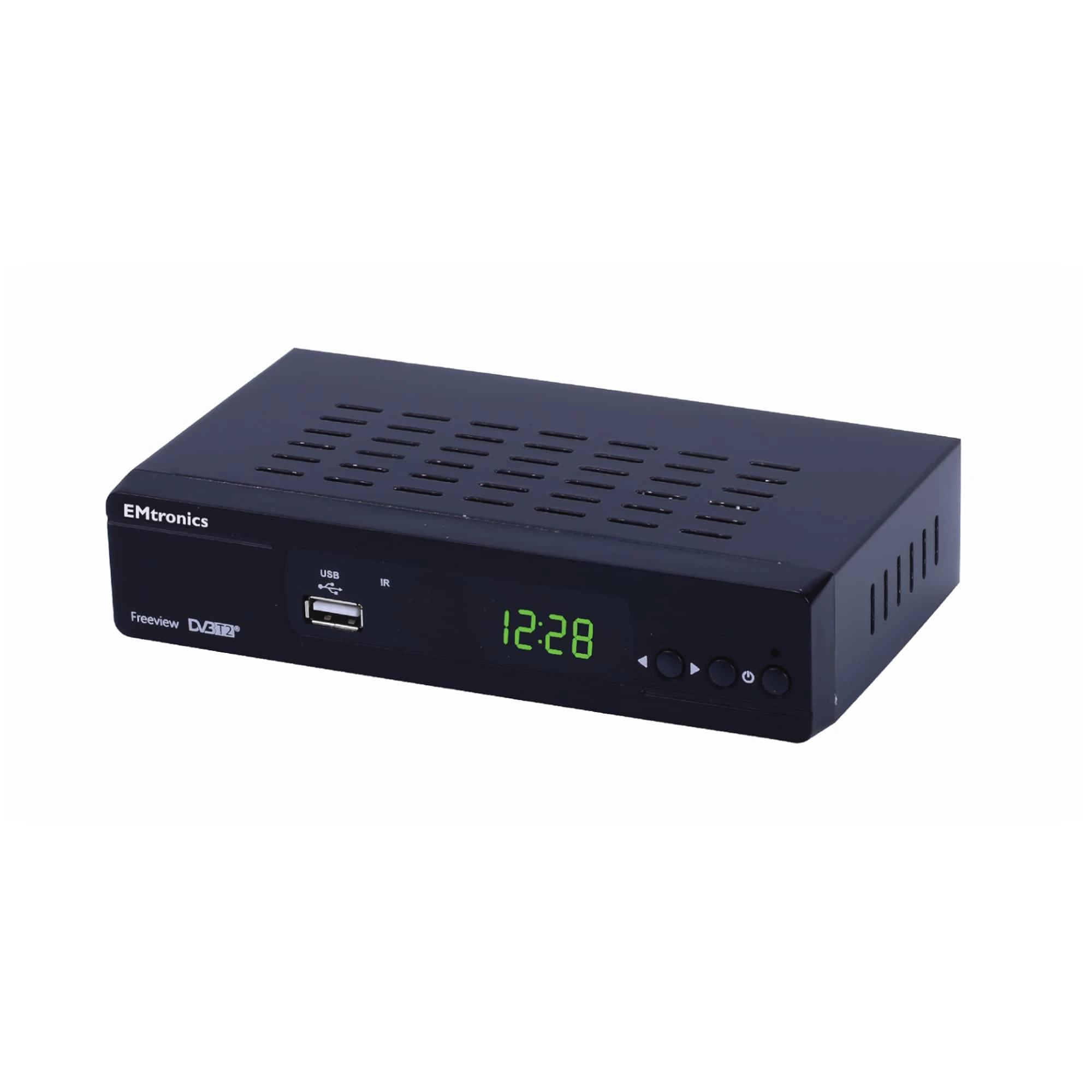 Emtronics EMFBHD1 - Freeview Set Top Box 1080P with HDMI and Scart, Digibox Digital TV Receiver with PVR, 150+ Channels