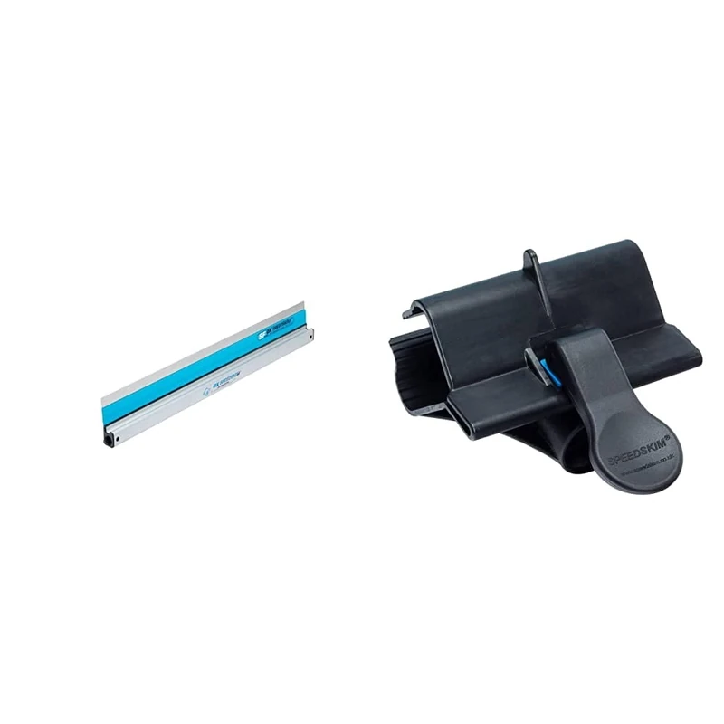 OX Speedskim Stainless Flex Finishing Rule - SF 900mm & OX Speedskim Universal Pole Attachment