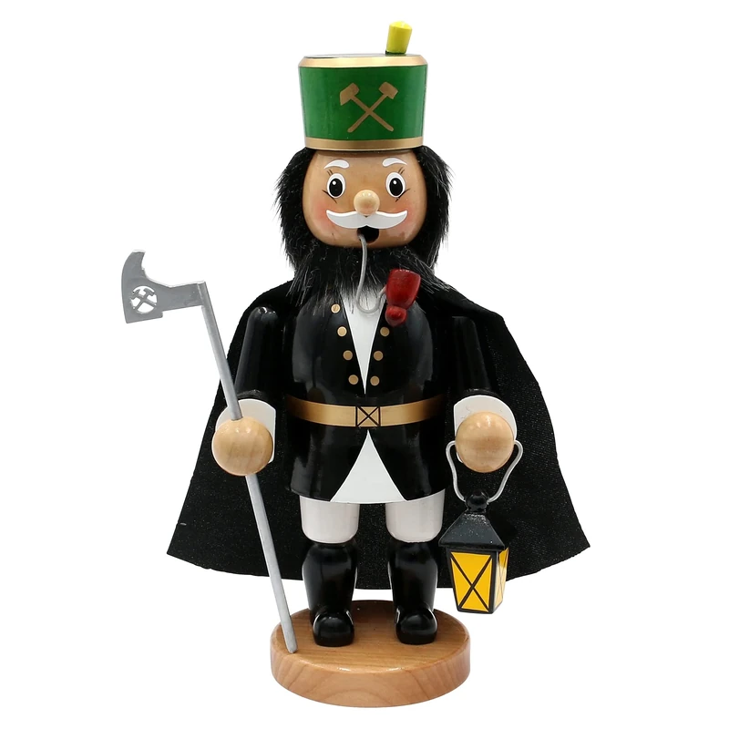 XXL Smoker as Miner with Cape, L/W/H 11 x 8 x 25 cm