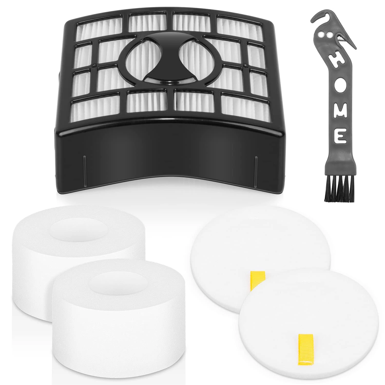 NZ801ukt filter for Shark Rotator Powered Lift Away Speed Vacuum NV801ukt NV680, NV681, NV682, NV683, NV801uk, NV800, NV801, NV803, UV810, AZ910, AX910, Compare to Part # XFF680 &XHF680 (NV680(1+2))