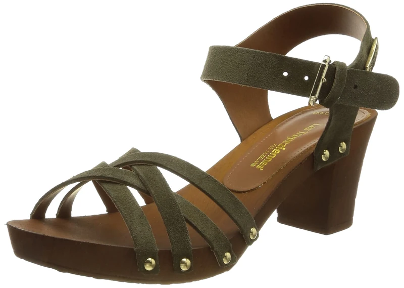 LES TROPEZIENNES PAR M. BELARBI Women's TOOPAYA Sandal, KAKI, 10 UK