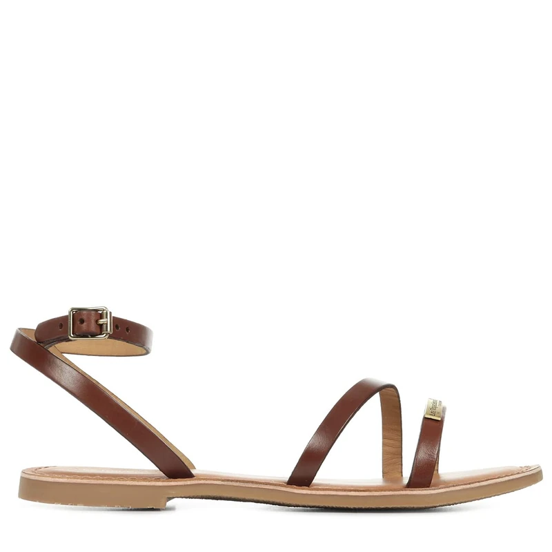 LES TROPEZIENNES PAR M. BELARBI Women's HANAK Sandal, Tan, 2.5 UK