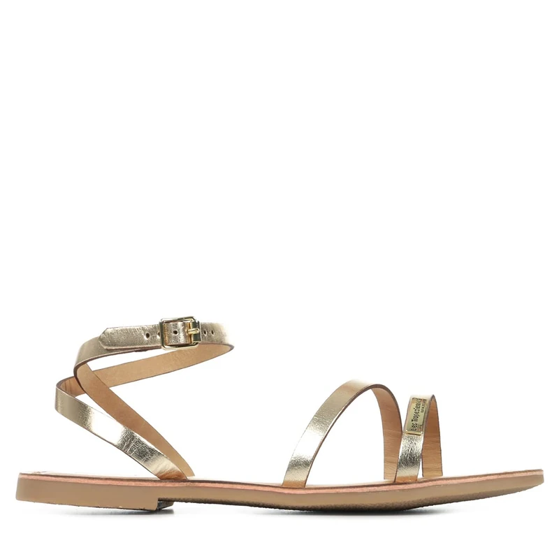 LES TROPEZIENNES PAR M. BELARBI Women's HANAK Sandal, Or, 5 UK