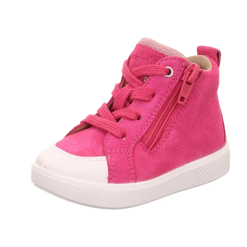 Superfit SUPIES First Walking Shoe, Pink 5500, 23 EU Wide, Pink 5500, 6 UK Child