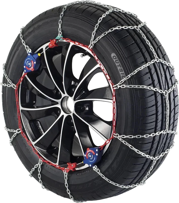 Veriga SG13 220 Snow Chains for Cars Easy to Install Metal Chains for Various Tyre Sizes
