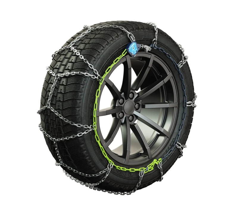 Veriga SG9-140 Stop & Go Car Snow Chains Set 9 mm (1 Pair = 2 Pieces) Automatic Voltage for Cars