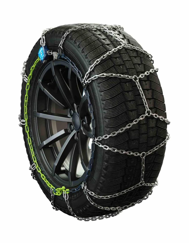 Veriga SG9-130 Stop & Go Car 9 mm Snow Chains Set (1 Pair = 2 Pieces) Automatic Tension for Cars