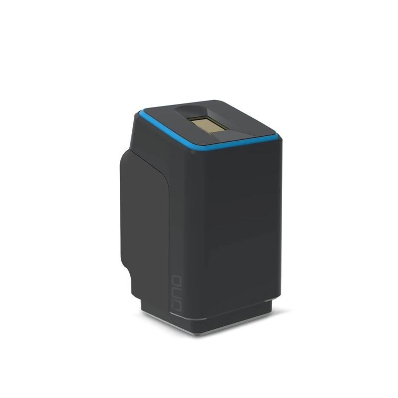 EKEY UNO 200021 Fingerprint as a Practical Extension for The eqiva Bluetooth® Smart Door Lock Drive, Mains Powered Fingerprint for All Standard Doors, Black