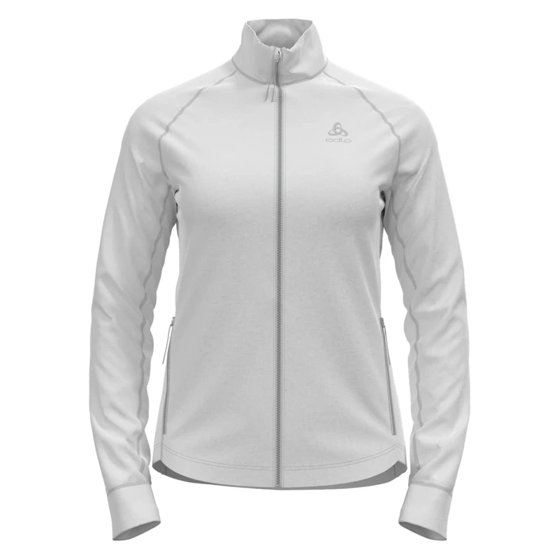 Odlo Women Long-sleeved shirt with zipper BERRA, white, XXL