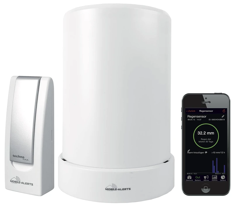 Technoline MA10040 Rain Gauge Set with Gateway and App
