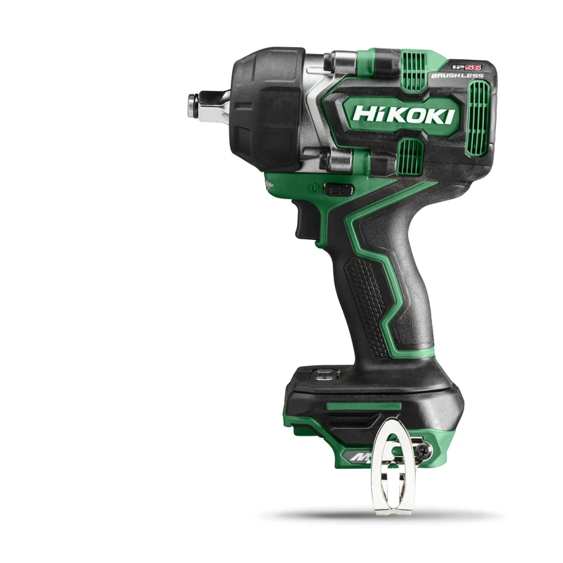 HIKOKI Akku-Schlagschrauber WR36DE 1/2" (36V, Max. Festdrehmoment: 770 Nm, Bolzen und Muttern: M10-M24, 1050 Nm, Brushless, Zubehör, im Transportkoffer, ohne Akku und Ladegerät)