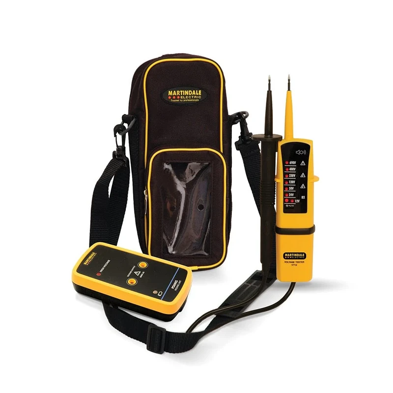 Martindale VT12PD-S Voltage Tester and Proving Unit Kit, GS38 Compliant, 12–690V AC/DC