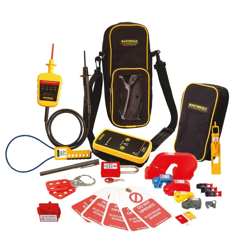 Martindale VIPDLOKPRO138-S Pro Lock Out Kit with Voltage Indicator and Proving Device