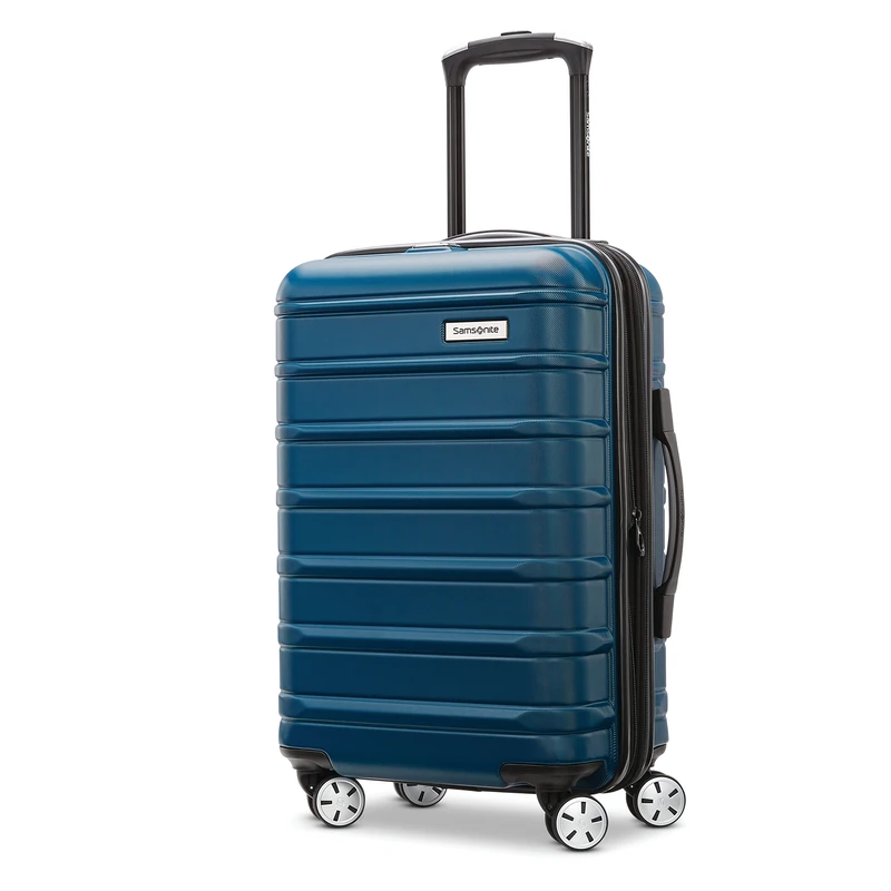 Samsonite Omni 2 Hardside Expandable Luggage with Duel Spinner Wheels, Lagoon Blue, 3-Piece Set (CO/MED/LG), Omni 2 Hardside Expandable Luggage with Spinner Wheels