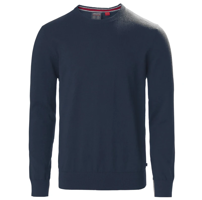 Musto Men's Portofino Crew Shirt, 597 Navy, XL
