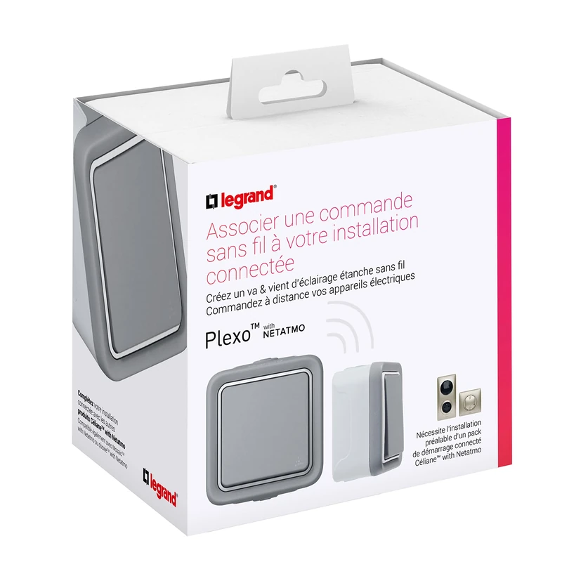 Wireless Switch Plwn-Command Wl Ilum.Ip55 (Legrand 069794)