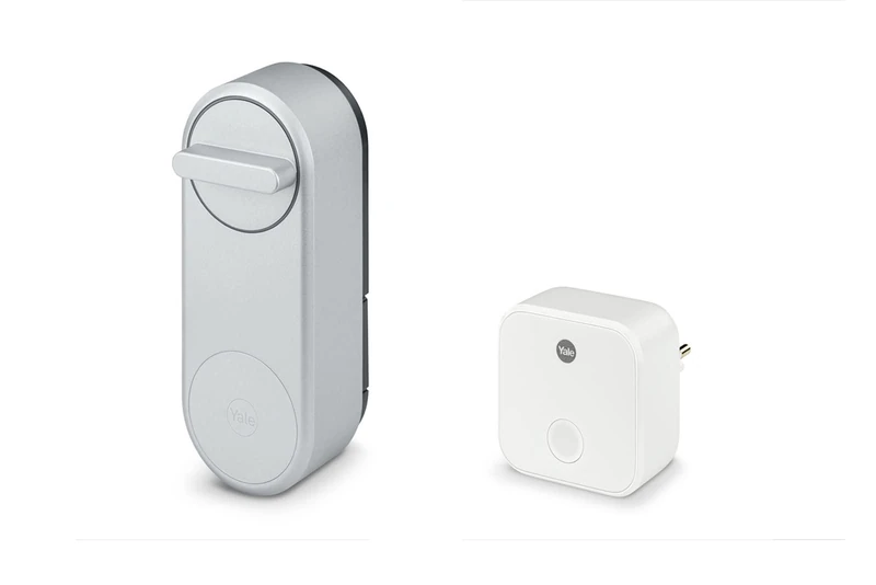 Bosch Smart Home, Yale Linus® Smart Lock, Türschloss inkl. WiFi Bridge, kompatibel mit Amazon Alexa, Apple HomeKit, Google Home - Image 1