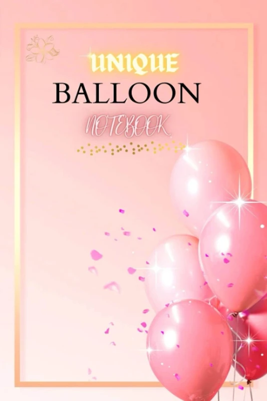 UNIQUE BALLOON NOTEBOOK: NOTEBOOK - Image 1