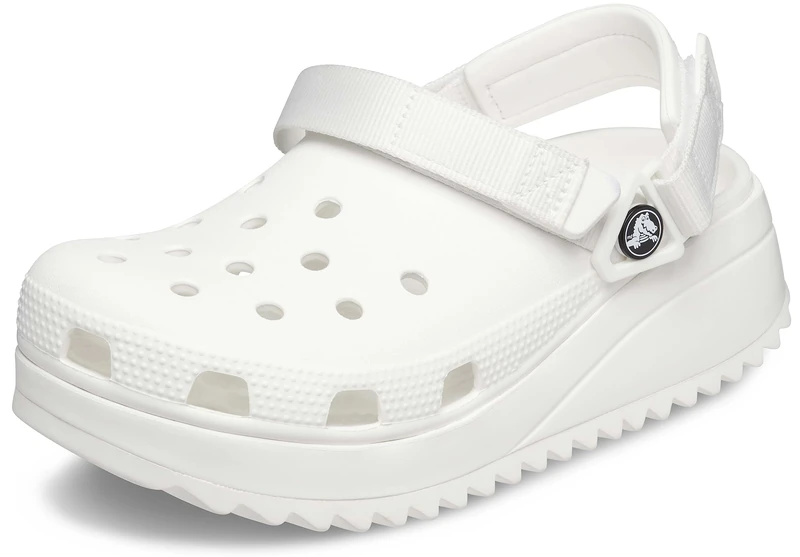 Crocs Unisex Classic Hiker Clog, White, 9 UK Men 10 UK Women