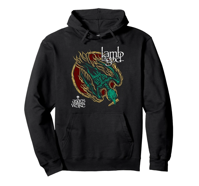 Lamb of God Ashes of the Wake 15th Anniversary Pullover Hoodie - Image 1