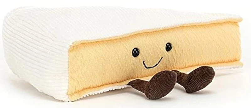 Jellycat Amuseable Brie Cheese Collectable Plush Decoration