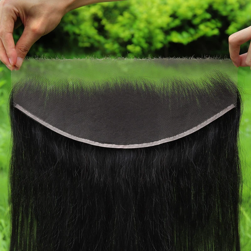 BEEOS 13x4 SKINLIKE Real HD Lace Frontal Only, 0.10mm Ultra-thin Crystal HD Lace Vivid Clean Pre-plucked Natural Hairline Silky Straight Brazilian Human Hair 14 Inch