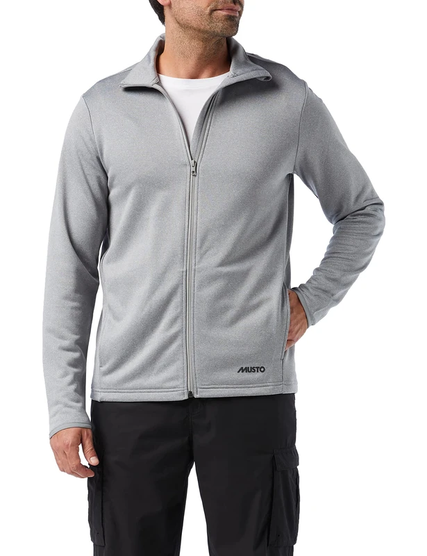 Musto Mens Essential Full Zip Sweater