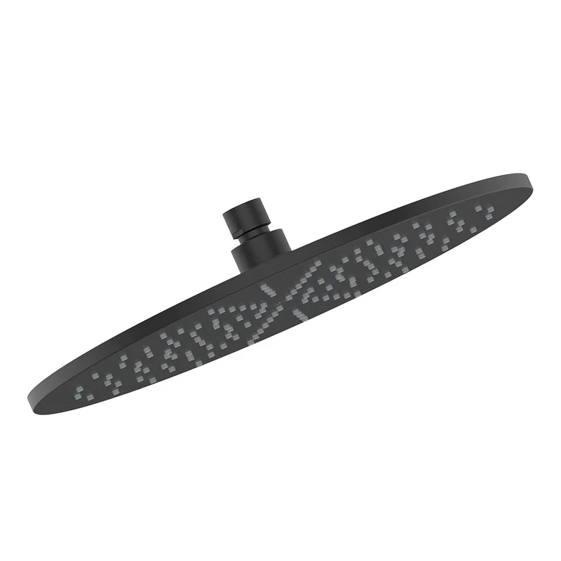 Ideal Standard Idealrain 300mm Round Rainshower Head, A5803XG, Silk Black