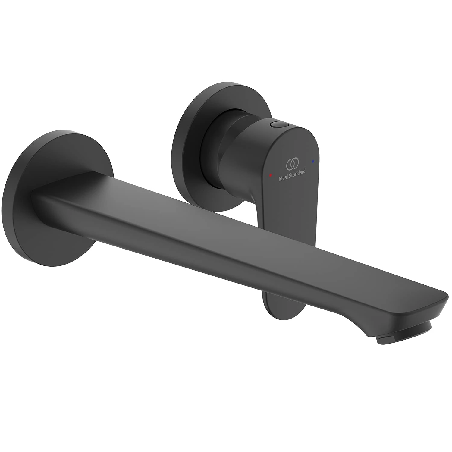 Ideal Standard BD133XG Cerafine O Wall-Mounted washbasin Mixer tap, Silk Black, Ausladung 224mm