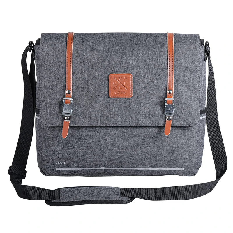 ZEFAL Urban Messenger Shoulder Bag, Grey, 11L - Image 1