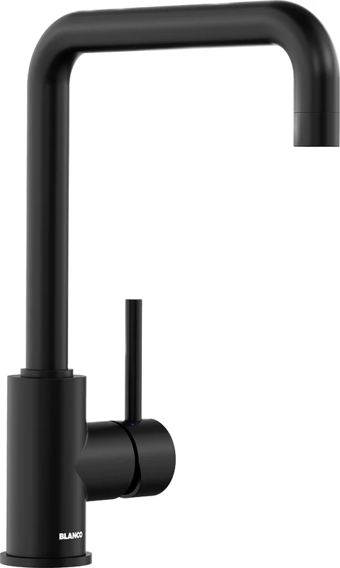 BLANCO Mili | Kitchen Mixer tap in Black matt | High-Pressure | Non-Return Valve | Ceramic Cartridge | Assured Water Quality & Water-Saving | [10.5x24.8x31 cm]
