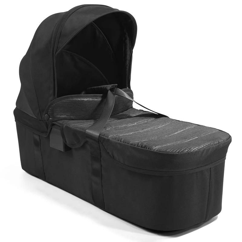 Baby Jogger Foldable Lightweight Carrycot | For City Tour 2 Double Strollers | Pitch Black