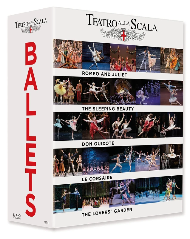 Teatro alla Scala Ballet Box [Blu-ray] [Region Free] [NTSC]