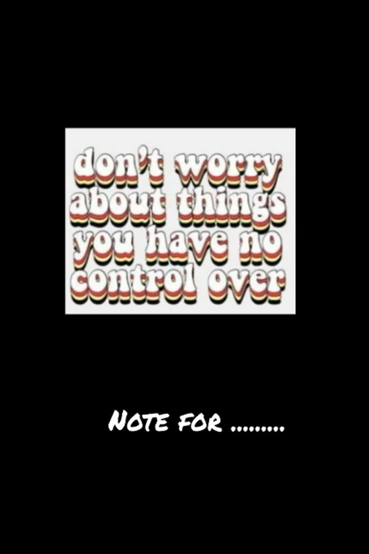 xkhgiuftr644 dont worry about things you have no control over- 120 pages College Ruled Notebook Lined School Journal for girl boy teen