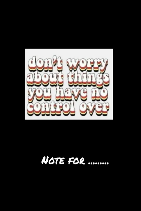 xkhuyfgerdugr555 dont worry about things you have no control over- 120 pages College Ruled Notebook Lined School Journal for girl boy teen